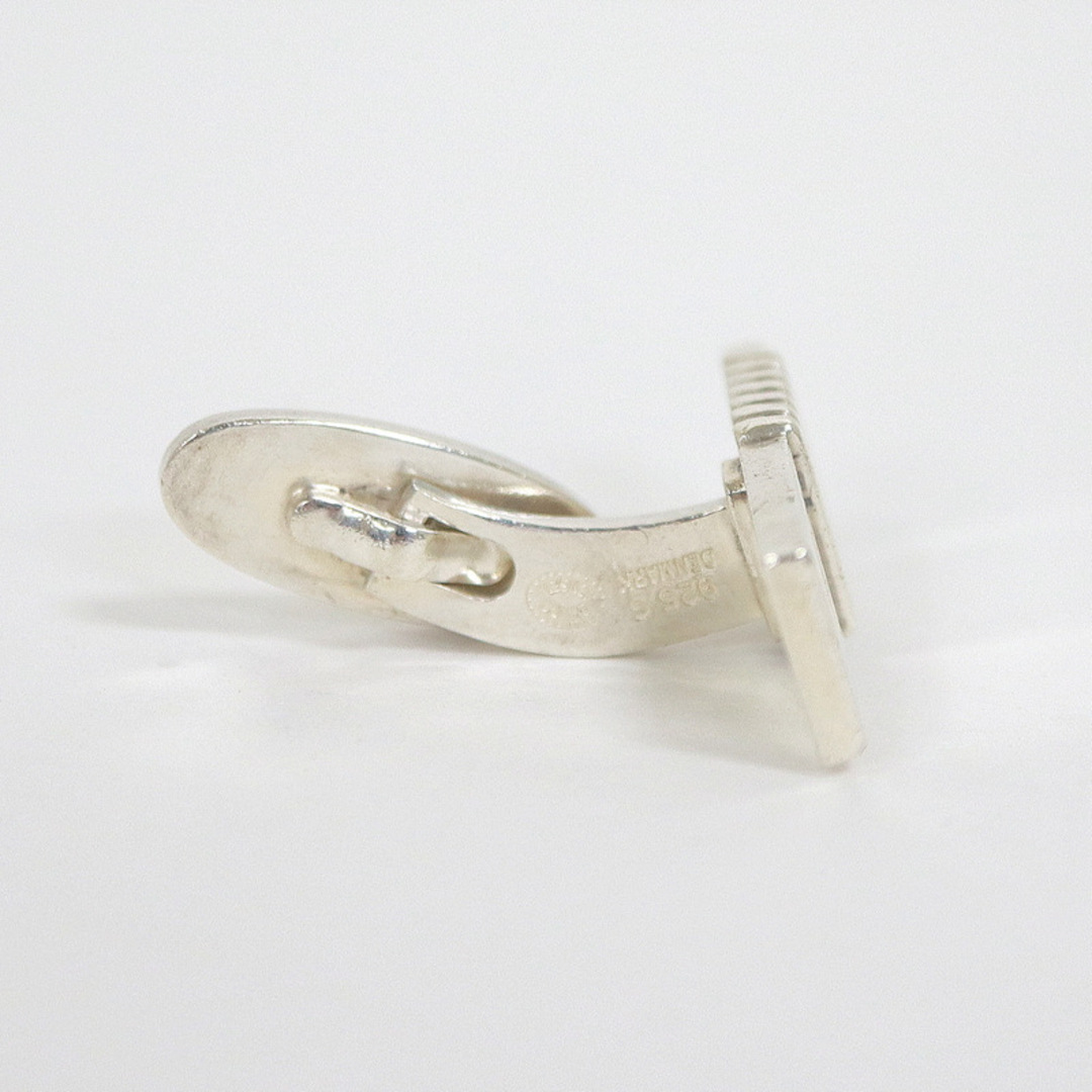 Georg Jensen(ジョージジェンセン)の【GEORG JENSEN】ジョージ ジェンセン シルバーカフス #80 SV925 14.9g/br5430hm メンズのファッション小物(カフリンクス)の商品写真