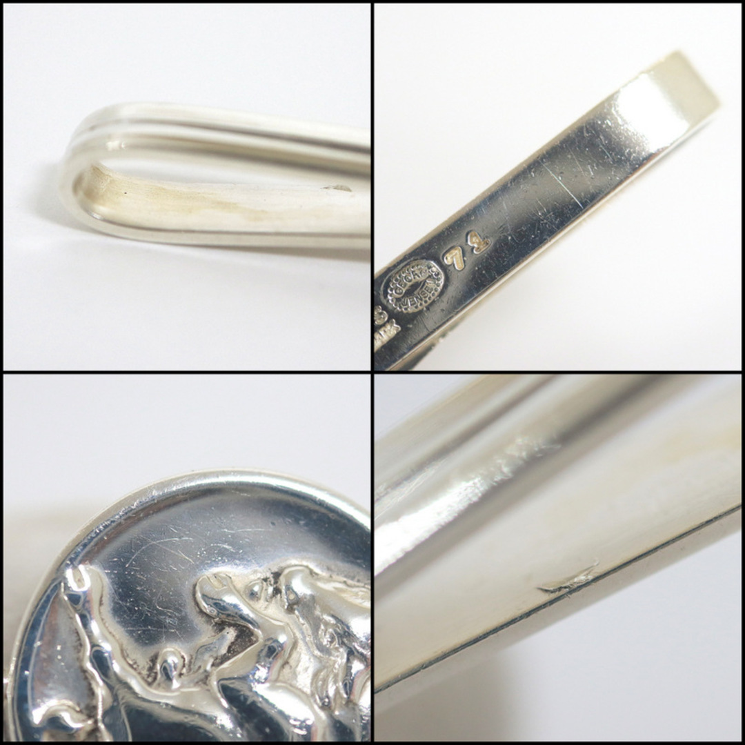 Georg Jensen(ジョージジェンセン)の【GEORG JENSEN】ジョージ ジェンセン タイバー 雄牛 #71 SV925/br5432hm メンズのファッション小物(その他)の商品写真