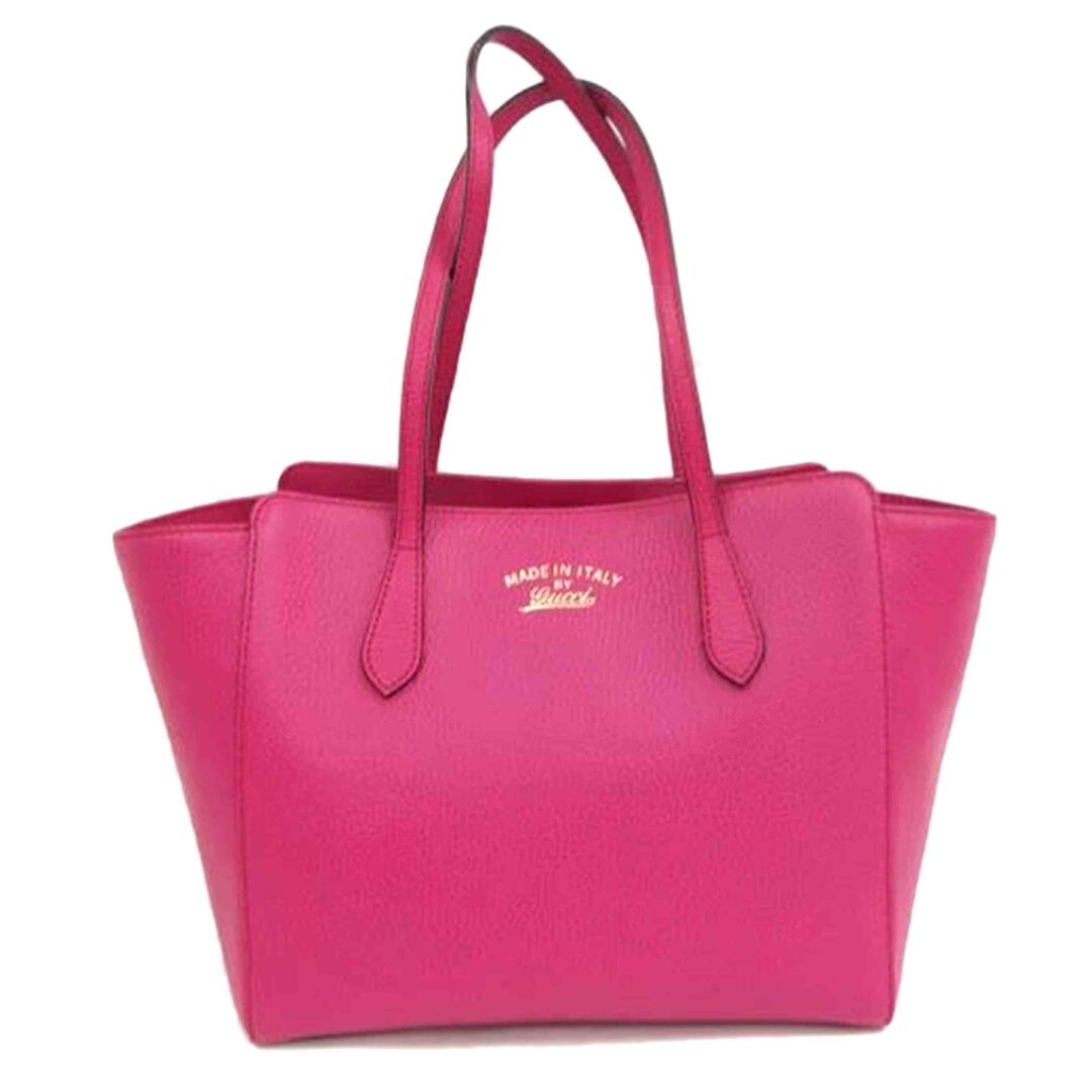GUCCI - GUCCI グッチ/スイングレザートート/ピンク/354408/520 GUCCI - GUCCI グッチ/スイングレザートート/ピンク/354408/520