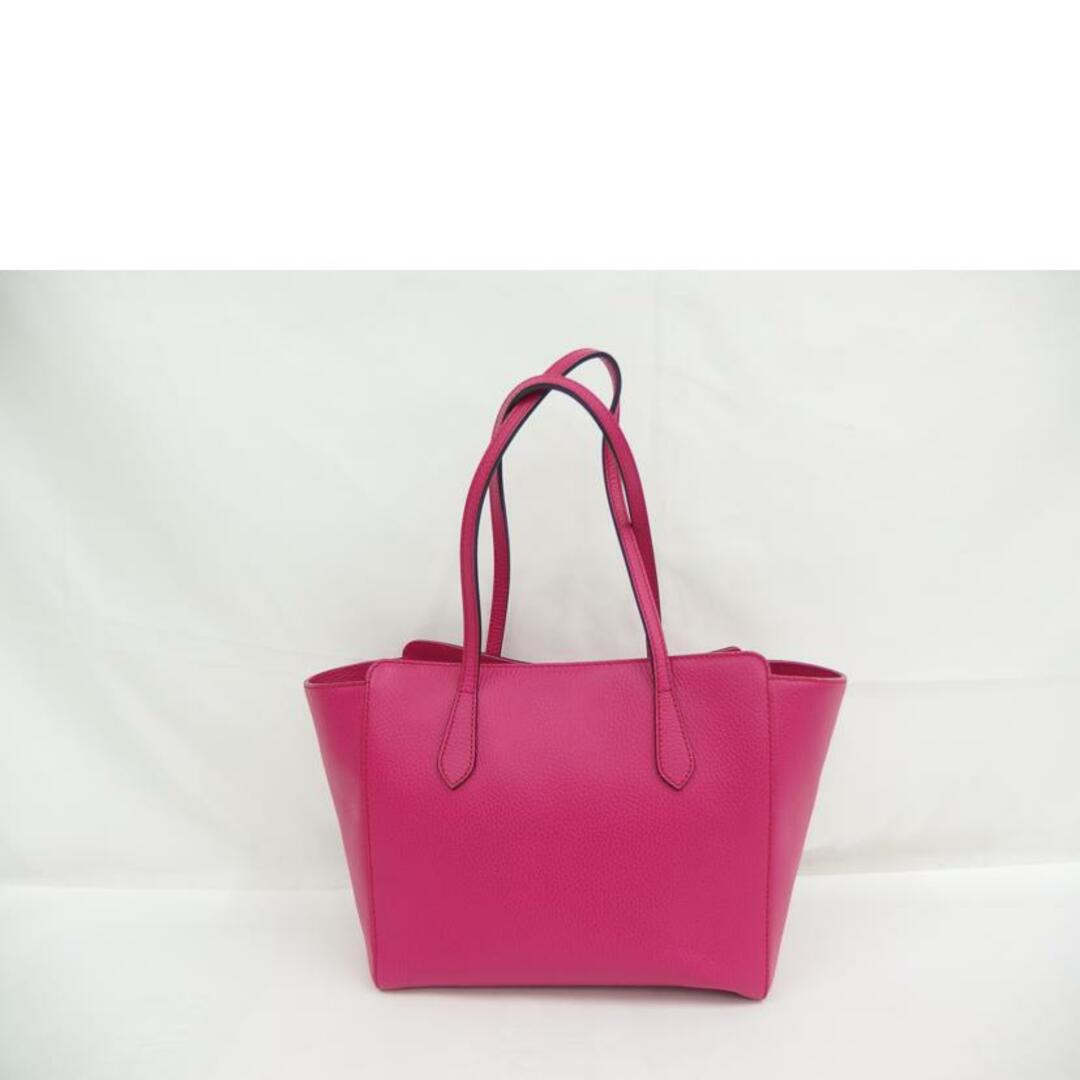 GUCCI - GUCCI グッチ/スイングレザートート/ピンク/354408/520 GUCCI - GUCCI グッチ/スイングレザートート/ピンク/354408/520