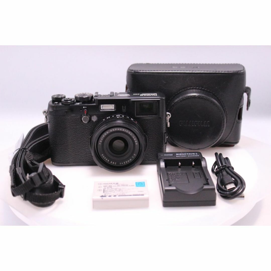 富士フイルム - FUJIFILM FinePix X100 ブラック FX-X100Bの通販 富士フイルム - FUJIFILM FinePix X100 ブラック FX-X100Bの通販