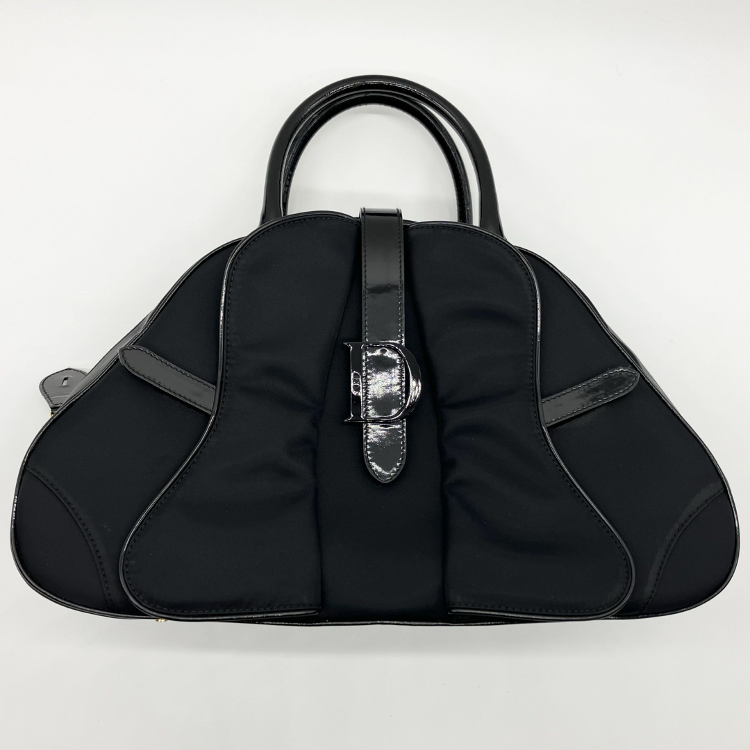 Christian Dior - Christian Dior ロゴ ナイロン ハンドバッグ Christian Dior - Christian Dior ロゴ ナイロン ハンドバッグ