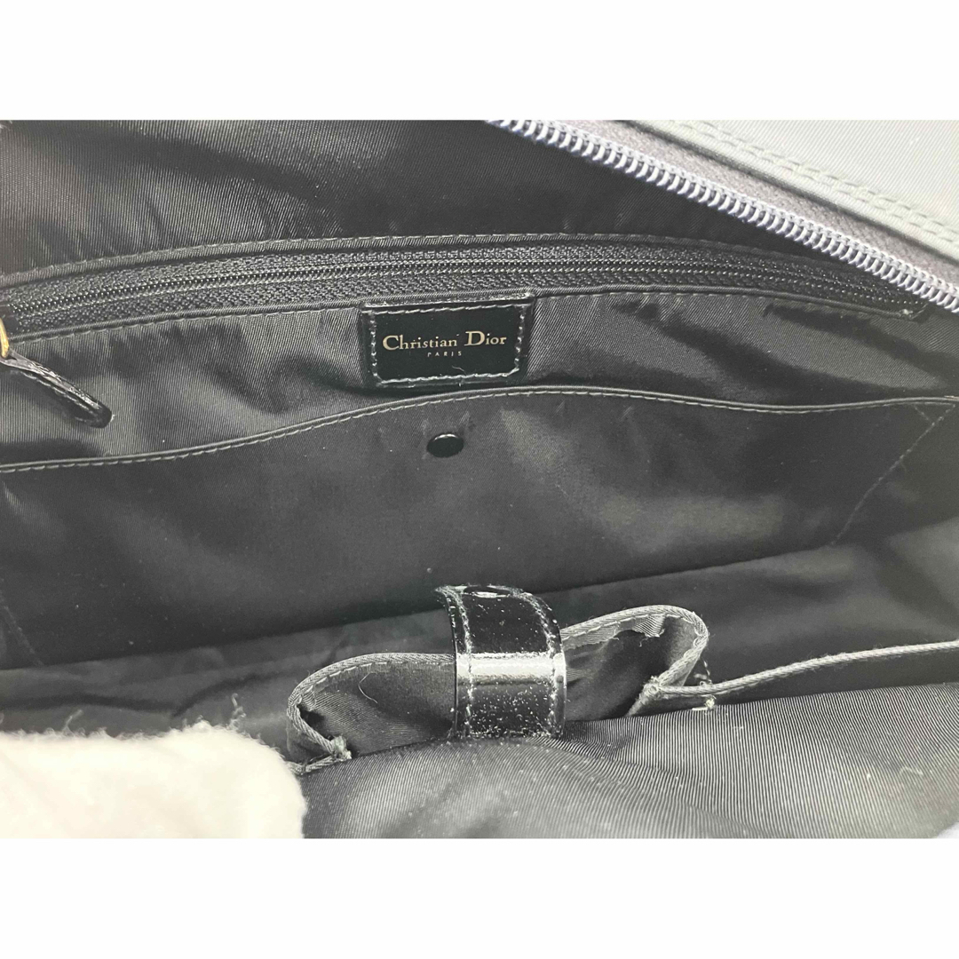 Christian Dior - Christian Dior ロゴ ナイロン ハンドバッグ Christian Dior - Christian Dior ロゴ ナイロン ハンドバッグ