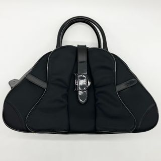 Christian Dior - Christian Dior ロゴ ナイロン ハンドバッグ Christian Dior - Christian Dior ロゴ ナイロン ハンドバッグ
