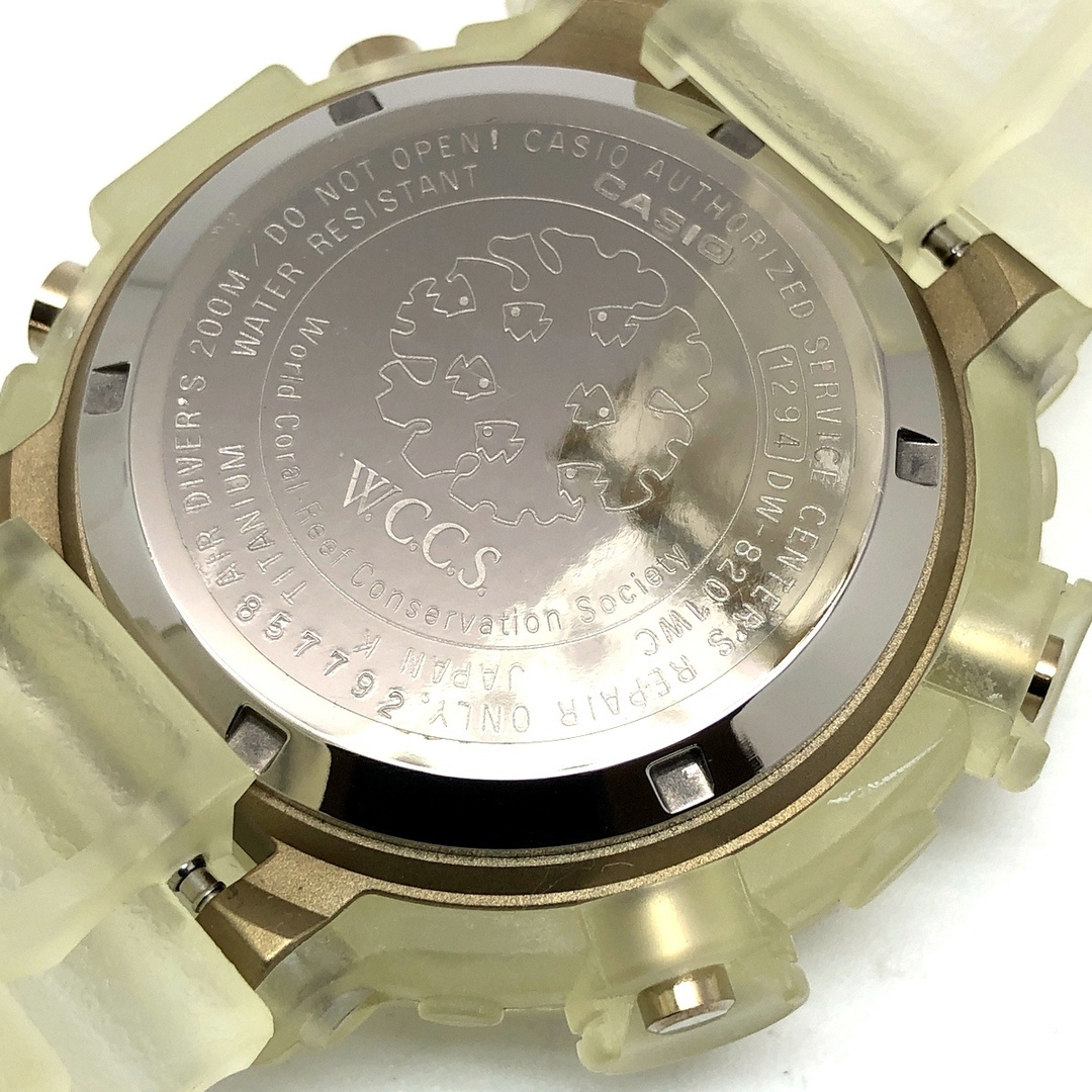 G-SHOCK - G-SHOCK ジーショック DW-8201WC-9T FROGMAN WCCS G-SHOCK - G-SHOCK ジーショック DW-8201WC-9T FROGMAN WCCS