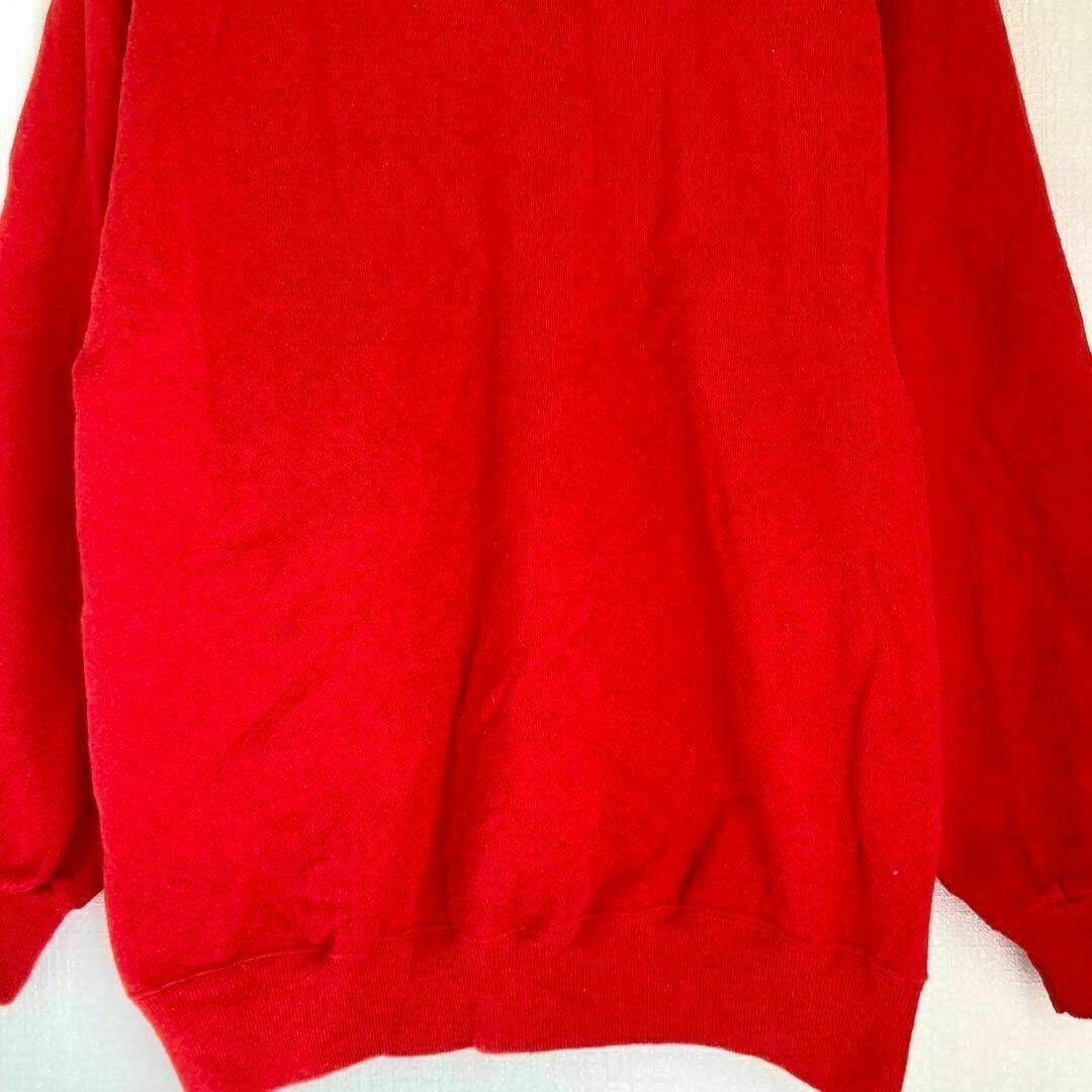 Hanes - Hanes 90s アメリカ スウェット ヴィンテージ レッド Hanes - Hanes 90s アメリカ スウェット ヴィンテージ レッド