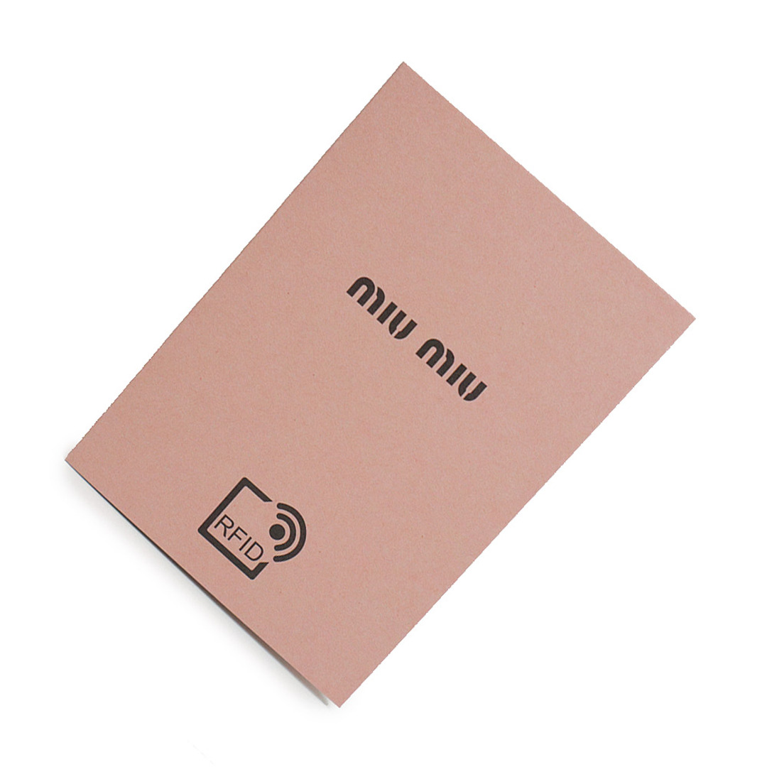 MIU MIU - ミュウミュウ ギャザー ラウンドファスナー ジップ 長 MIU MIU - ミュウミュウ ギャザー ラウンドファスナー ジップ 長