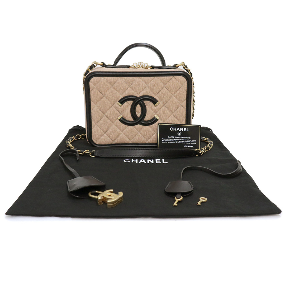 CHANEL - シャネル ココマーク マトラッセ CCフィリグリー CHANEL - シャネル ココマーク マトラッセ CCフィリグリー