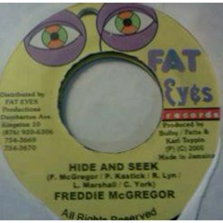 ジャマイカ7” Freddie McGregor Hide And Seek NONE Fat Eyes Records /00080(その他)