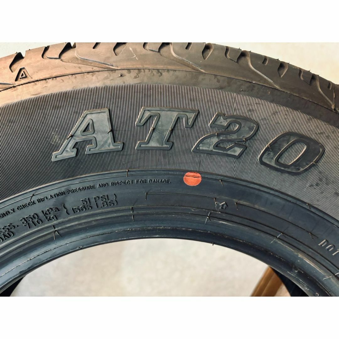 DUNLOP - 195/80R15 サマータイヤ グラントレック ラベルはがし DUNLOP - 195/80R15 サマータイヤ グラントレック ラベルはがし