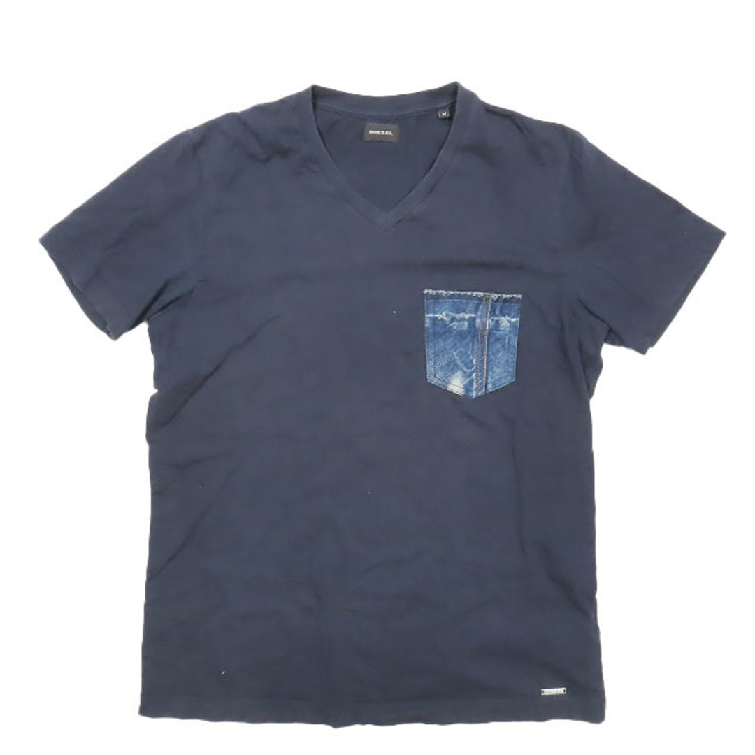DIESEL - ディーゼル DIESEL Tシャツ カットソー Vネック デニム DIESEL - ディーゼル DIESEL Tシャツ カットソー Vネック デニム