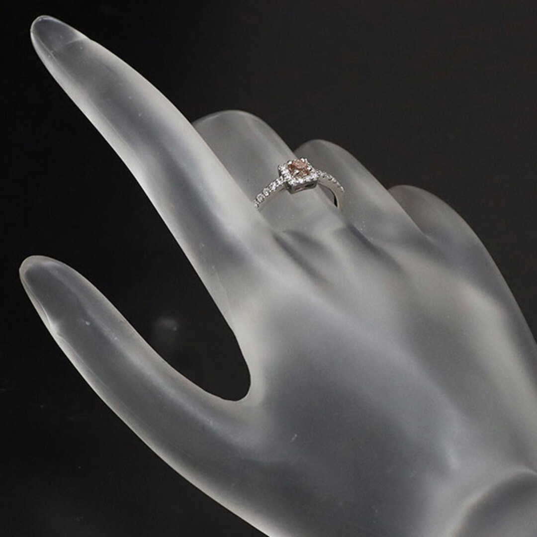 新品 希少 Pt950 天然ピンク ダイヤモンド リング 0.282ct FBOP 新品 希少 Pt950 天然ピンク ダイヤモンド リング 0.282ct FBOP