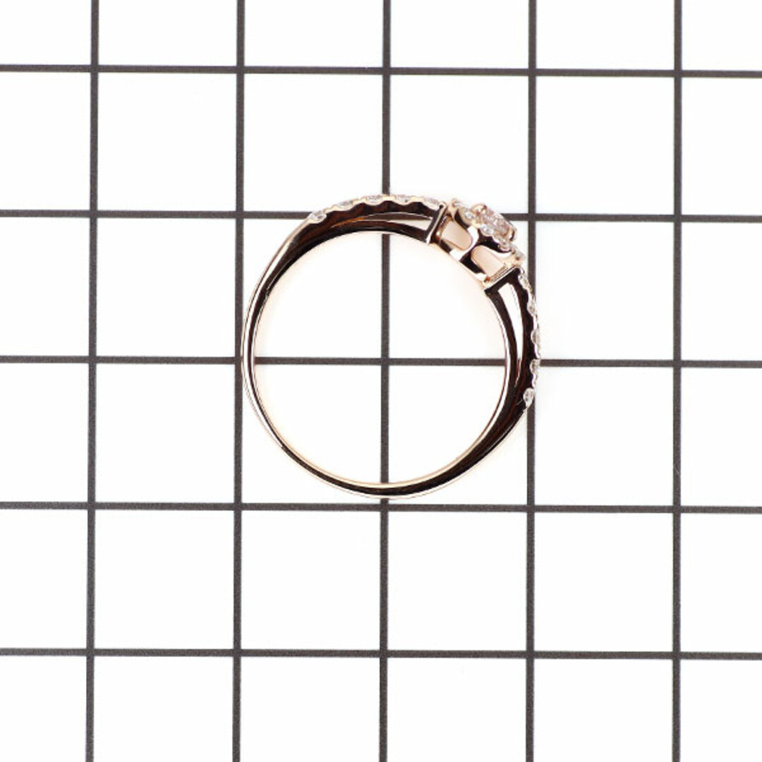 新品 希少 K18PG 天然ピンク ダイヤモンド リング 0.212ct FLOP 新品 希少 K18PG 天然ピンク ダイヤモンド リング 0.212ct FLOP