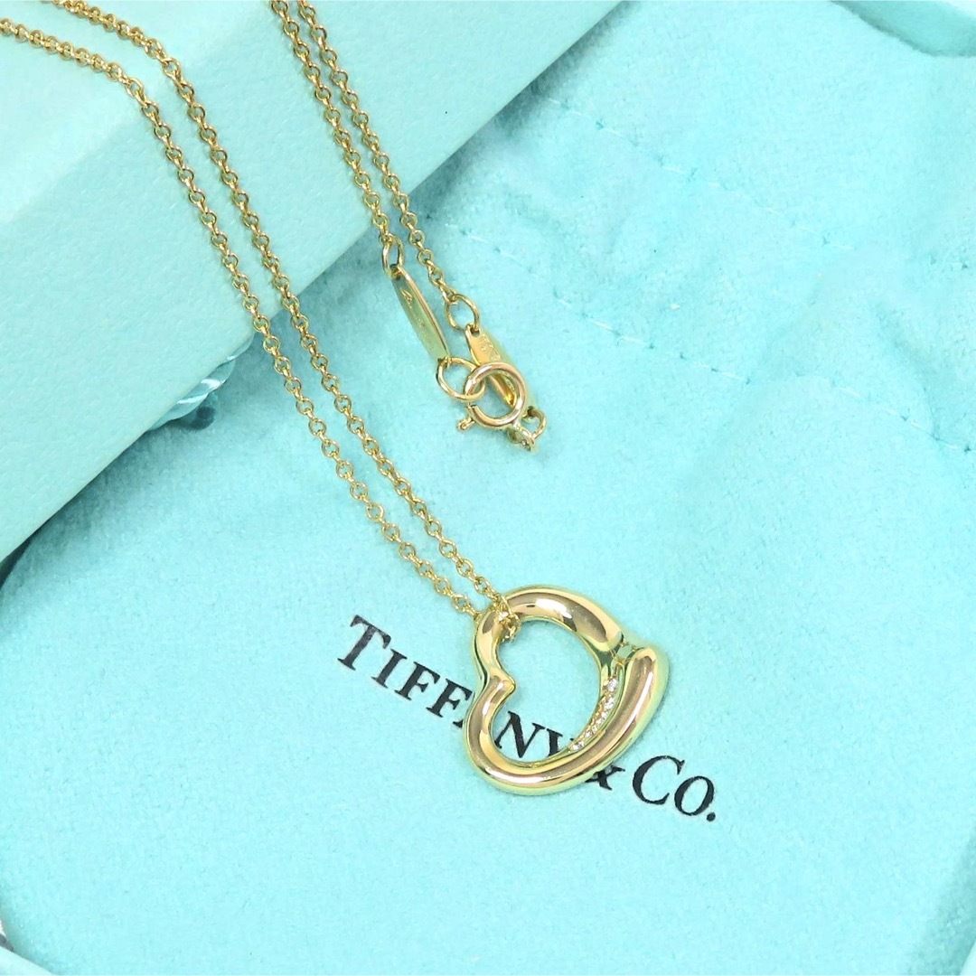 Tiffany & Co. - TIFFANY&Co ティファニー 750 オープンハート Tiffany & Co. - TIFFANY&Co ティファニー 750 オープンハート