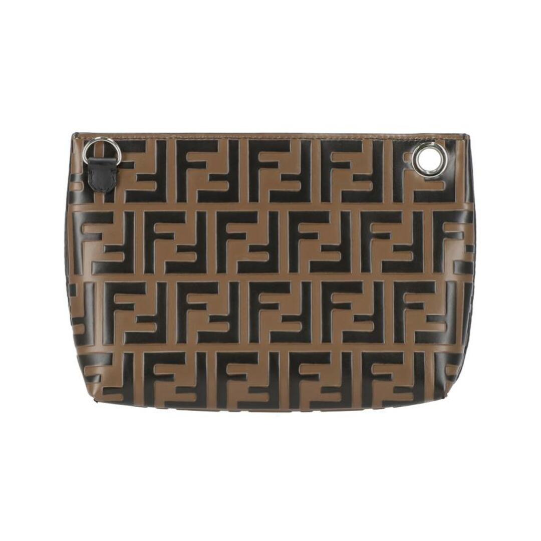 FENDI - FENDI フェンディ/ズッカ/クラッチバッグ/7N0092/189 FENDI - FENDI フェンディ/ズッカ/クラッチバッグ/7N0092/189