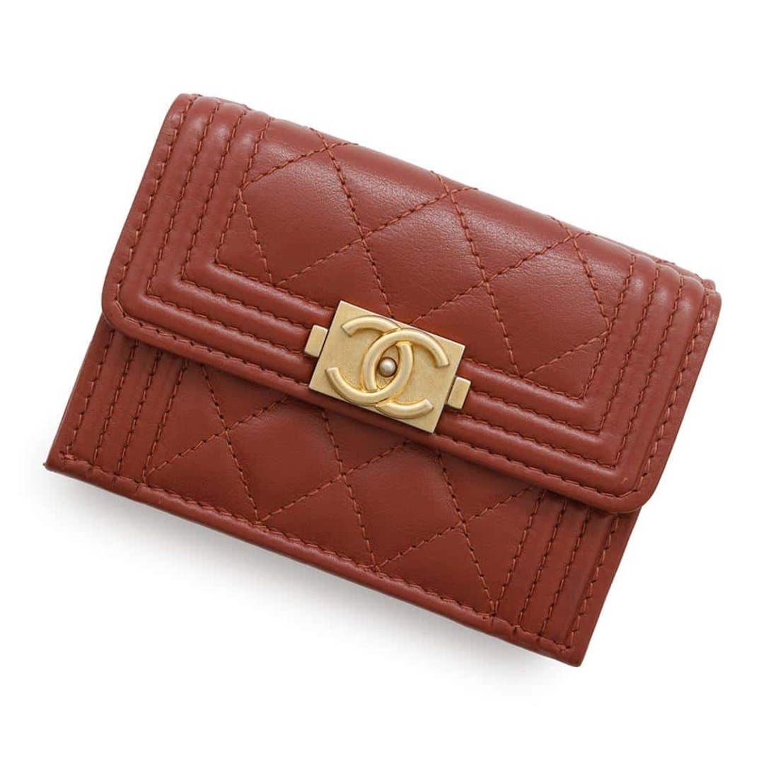 CHANEL - シャネル 三つ折り財布 ボーイシャネル ココマーク CHANEL - シャネル 三つ折り財布 ボーイシャネル ココマーク