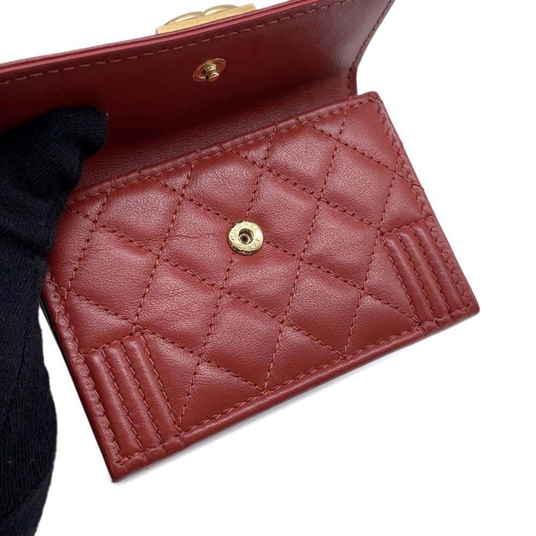 CHANEL - シャネル 三つ折り財布 ボーイシャネル ココマーク CHANEL - シャネル 三つ折り財布 ボーイシャネル ココマーク