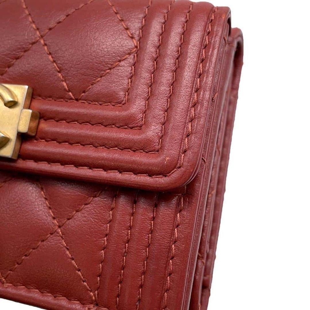 CHANEL - シャネル 三つ折り財布 ボーイシャネル ココマーク CHANEL - シャネル 三つ折り財布 ボーイシャネル ココマーク