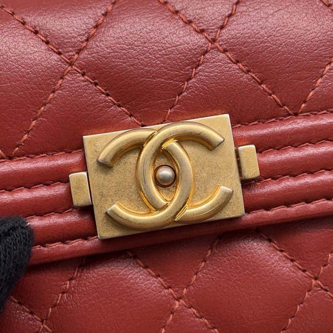 CHANEL - シャネル 三つ折り財布 ボーイシャネル ココマーク CHANEL - シャネル 三つ折り財布 ボーイシャネル ココマーク