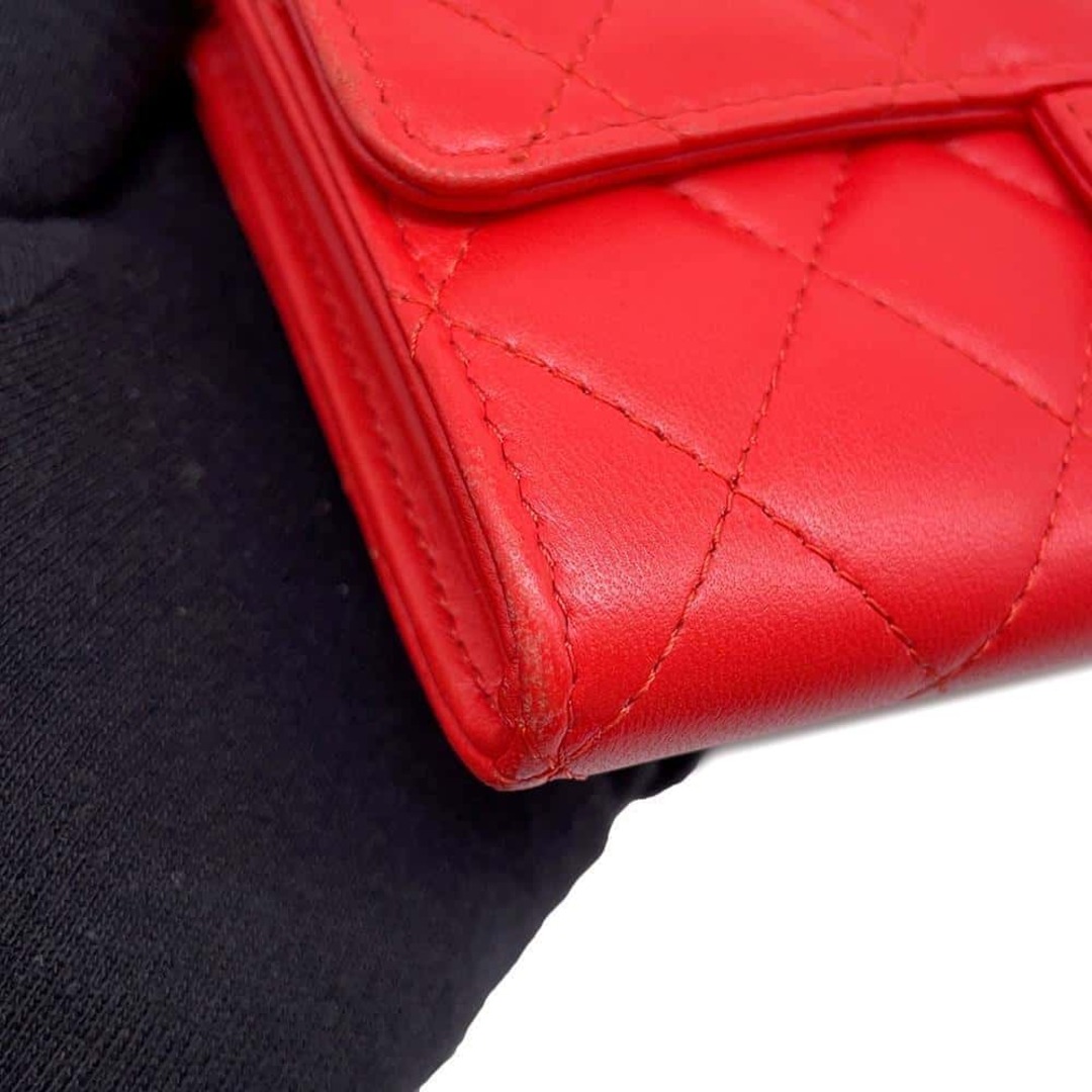 CHANEL - シャネル チェーンウォレット マトラッセ ココマーク CHANEL - シャネル チェーンウォレット マトラッセ ココマーク