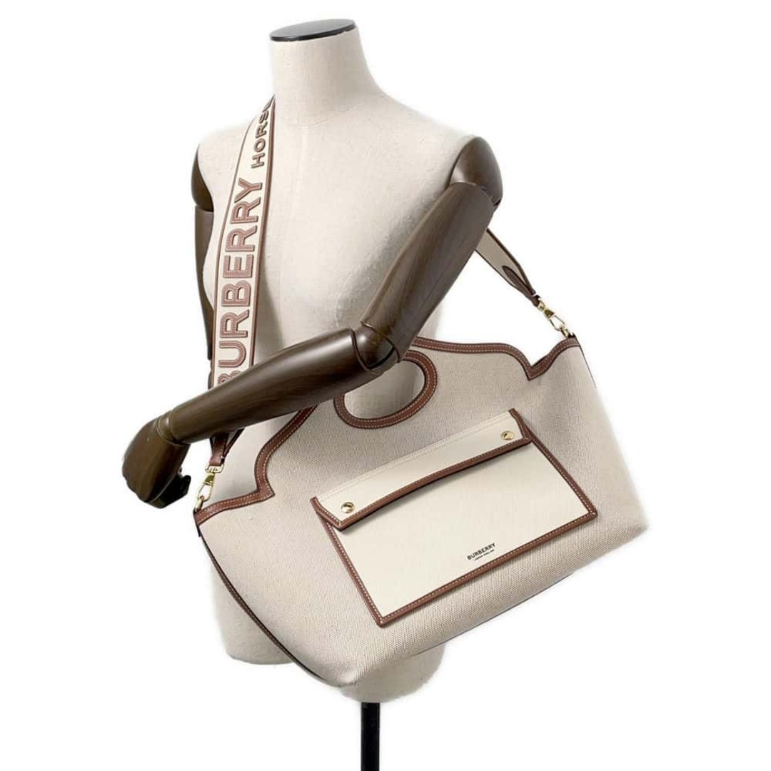 BURBERRY - バーバリー ハンドバッグ スモール ソフト ポケット BURBERRY - バーバリー ハンドバッグ スモール ソフト ポケット