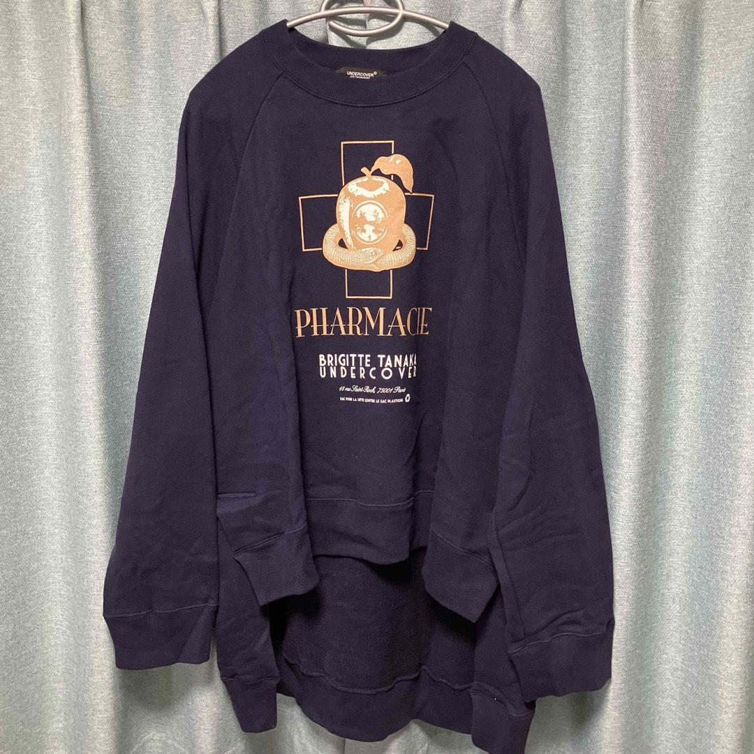 UNDERCOVER - UNDERCOVER Brigitte Tanakaネイビースウェット UNDERCOVER - UNDERCOVER Brigitte Tanakaネイビースウェット