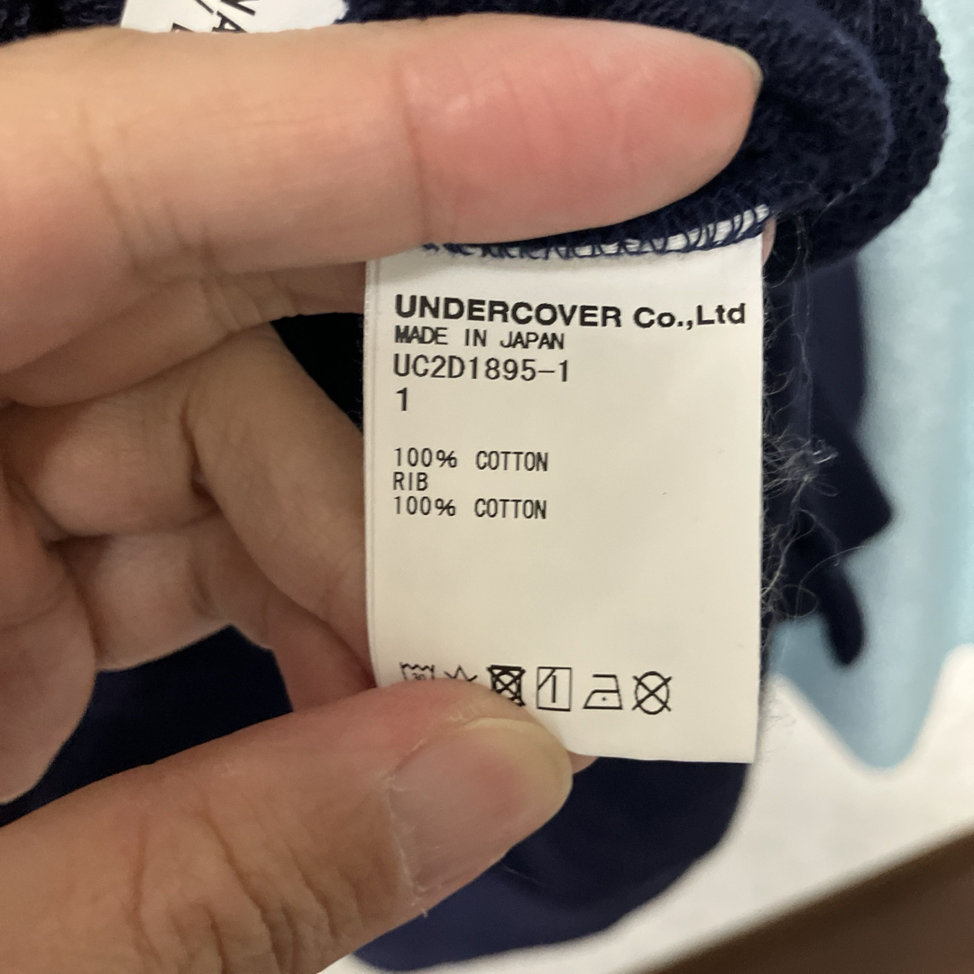 UNDERCOVER - UNDERCOVER Brigitte Tanakaネイビースウェット UNDERCOVER - UNDERCOVER Brigitte Tanakaネイビースウェット