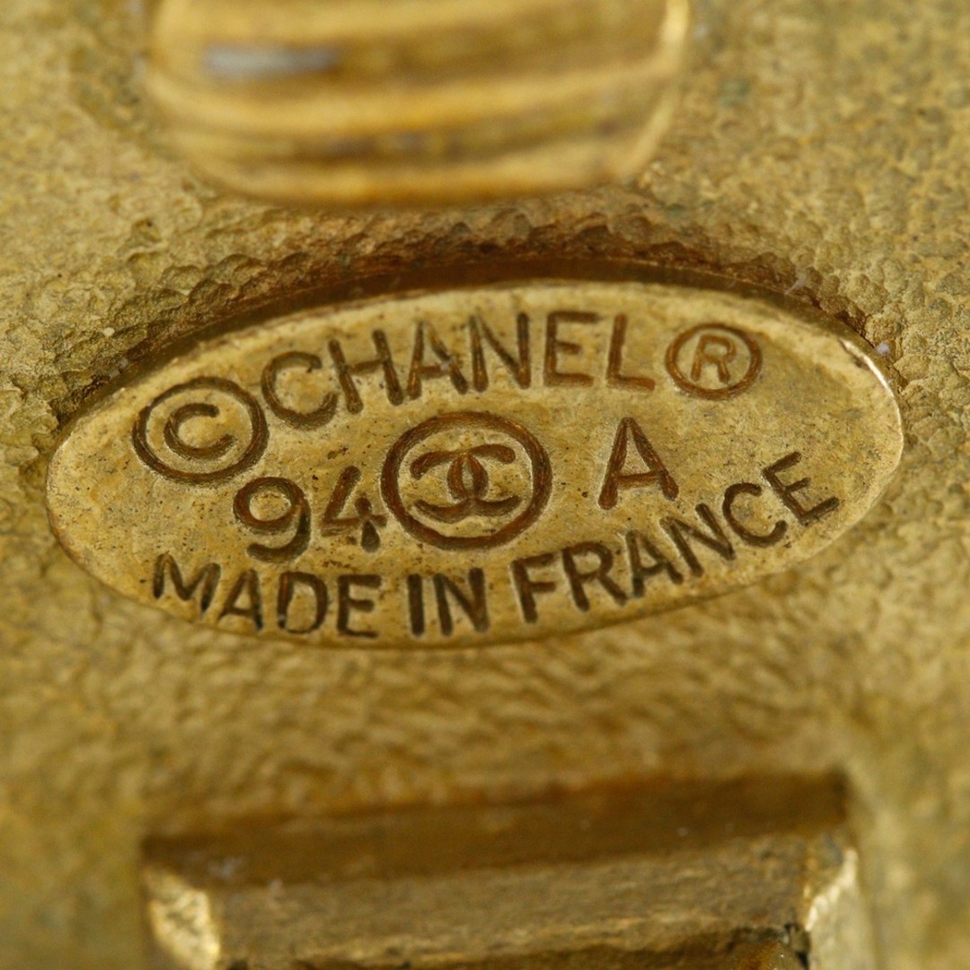 CHANEL - 【CHANEL】シャネル ココマーク ヴィンテージ 金メッキ CHANEL - 【CHANEL】シャネル ココマーク ヴィンテージ 金メッキ