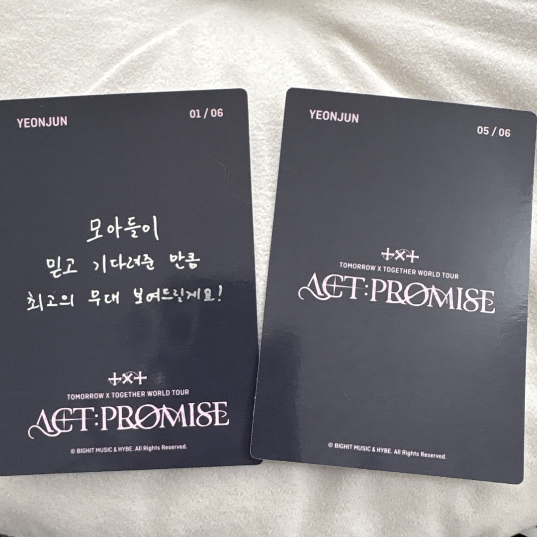 TOMORROW X TOGETHER - TXT ACT:PROMISE EP.2 ミニフォト TOMORROW X TOGETHER - TXT ACT:PROMISE EP.2 ミニフォト