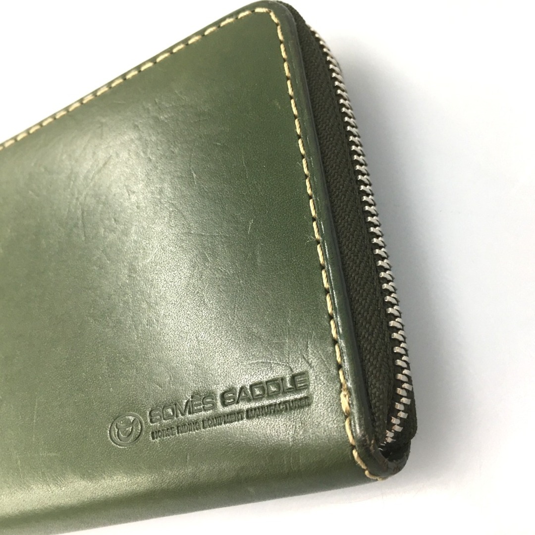 △△Somes Saddle ソメスサドル ラウンドジップ長財布 タンニン △△Somes Saddle ソメスサドル ラウンドジップ長財布 タンニン