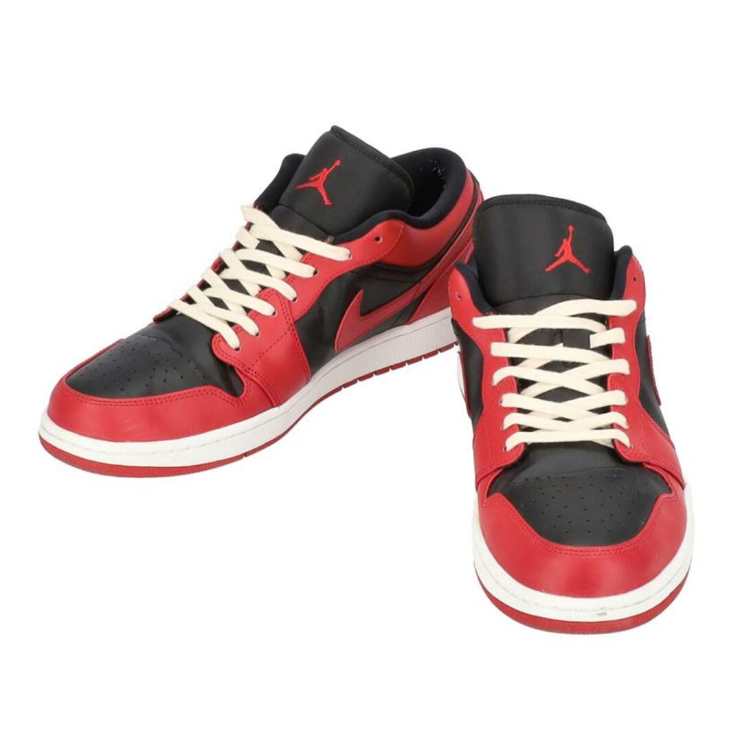 NIKE ナイキ/AIR JORDAN 1LOW 赤×黒/553558 606/ABランク/42 NIKE ナイキ/AIR JORDAN 1LOW 赤×黒/553558 606/ABランク/42