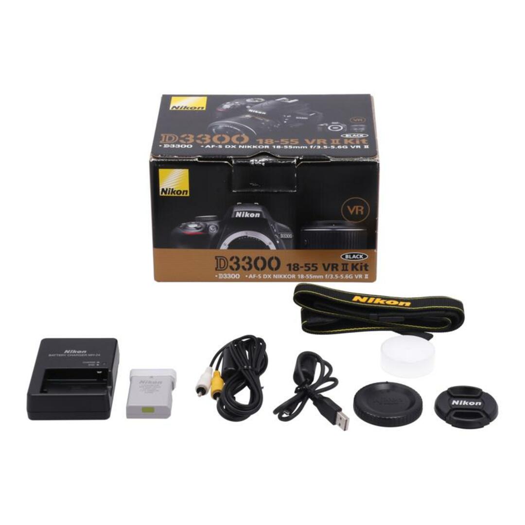 Nikon ニコン/D3300 レンズキット/2107437/Bランク/42【中古】の Nikon ニコン/D3300 レンズキット/2107437/Bランク/42【中古】の