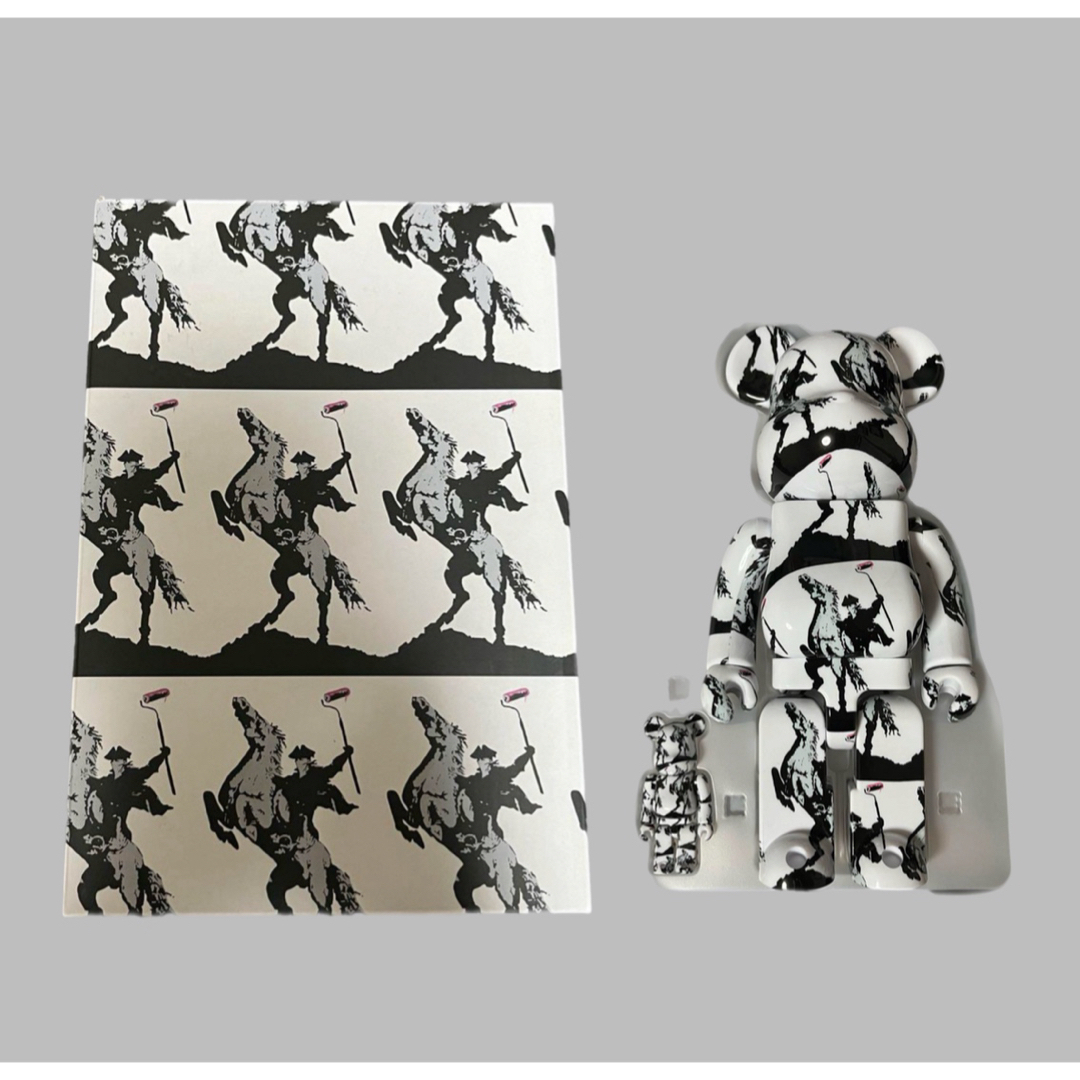BE@RBRICK - ベアブリック バンクシー HIGHWAYMAN 100% &400 BE@RBRICK - ベアブリック バンクシー HIGHWAYMAN 100% &400