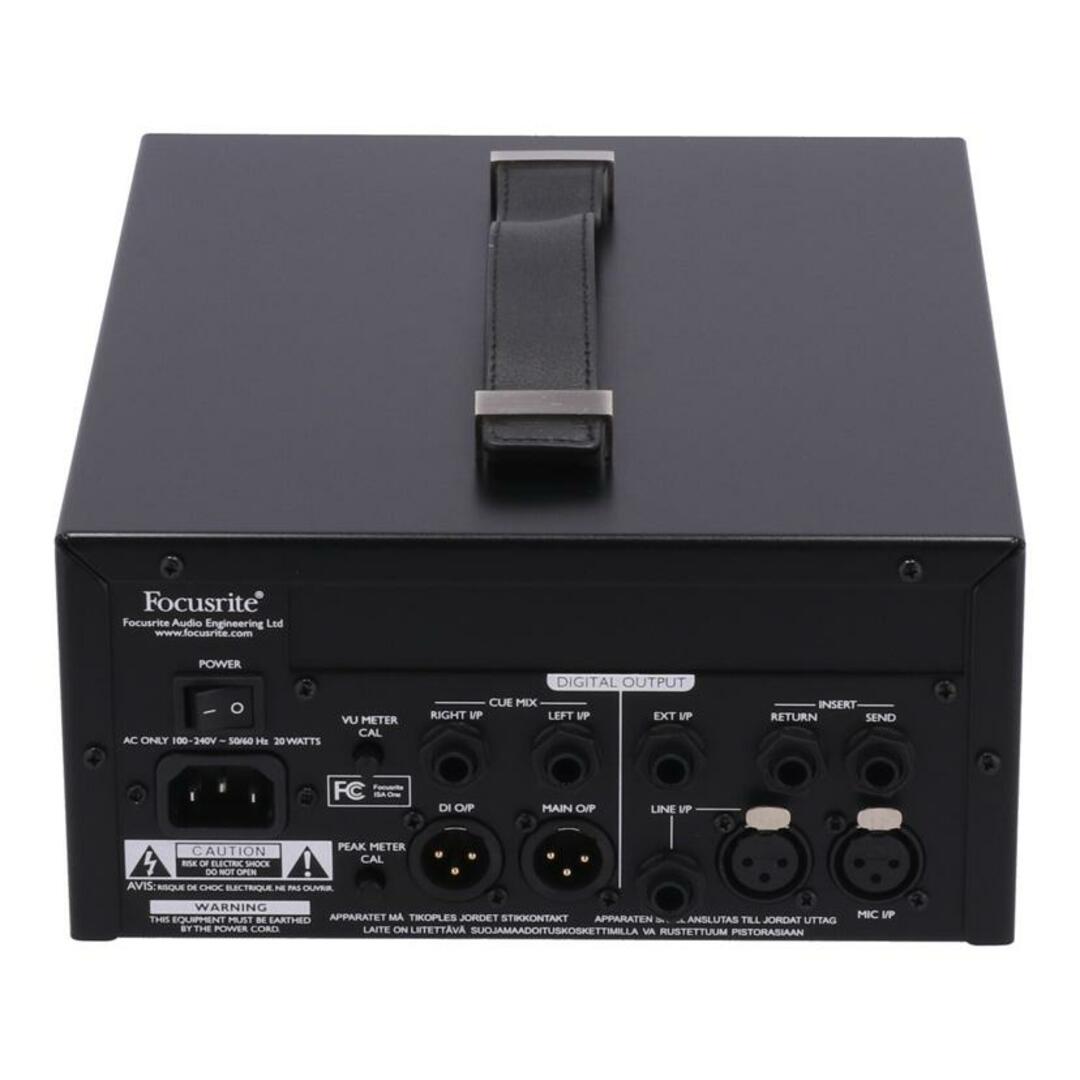 Focusrite フォーカスライト/マイクプリアンプ/ISA One Analogue Focusrite フォーカスライト/マイクプリアンプ/ISA One Analogue