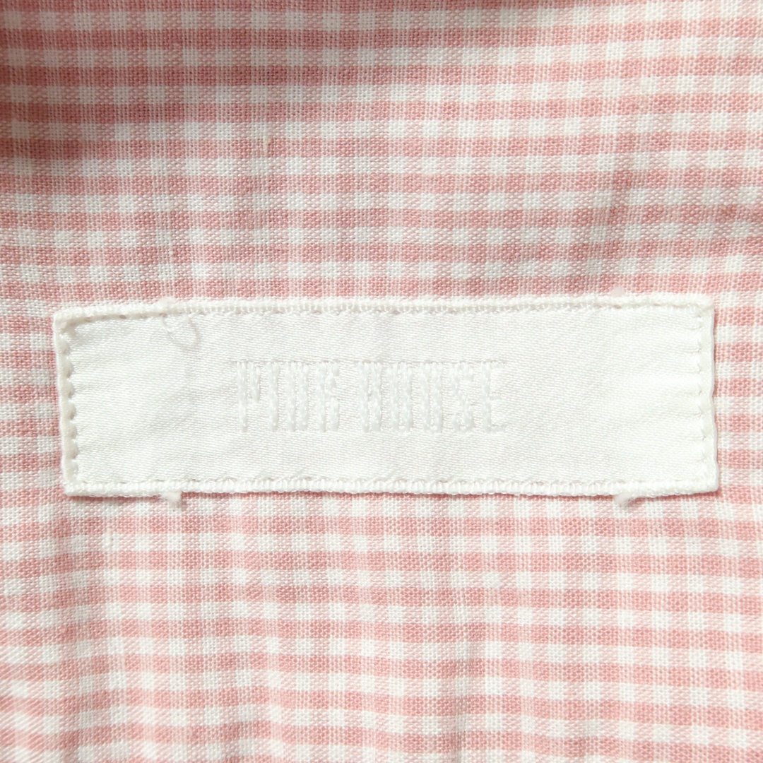 PINK HOUSE - ピンクハウス☆半袖シャツ ウサギぬいぐるみの刺繍 PINK HOUSE - ピンクハウス☆半袖シャツ ウサギぬいぐるみの刺繍