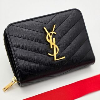 SAINT LAURENT - YSLラインオリガミタイニーウォレット《三 SAINT LAURENT - YSLラインオリガミタイニーウォレット《三