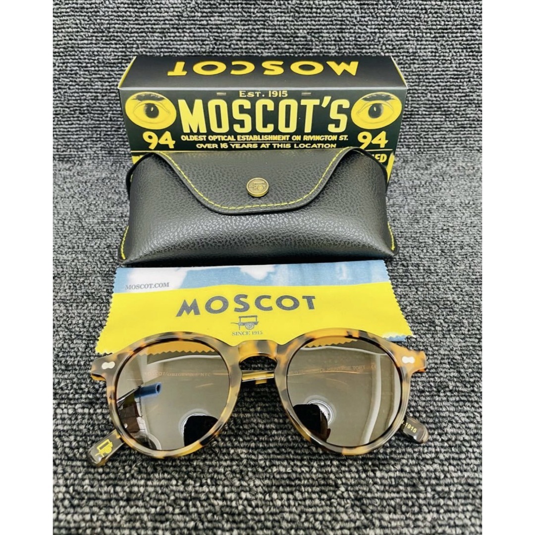 MOSCOT - MOSCOT モスコットMILTZEN サングラス ミルゼン 鼈甲柄 MOSCOT - MOSCOT モスコットMILTZEN サングラス ミルゼン 鼈甲柄