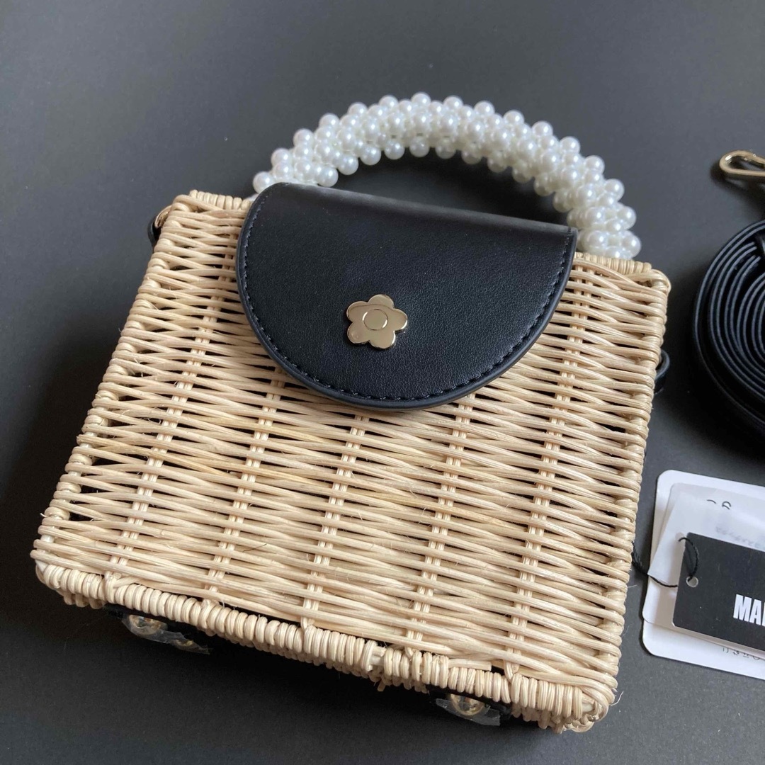 MARY QUANT - 【タグ付き新品】マリークワント カゴバッグ MARY QUANT - 【タグ付き新品】マリークワント カゴバッグ