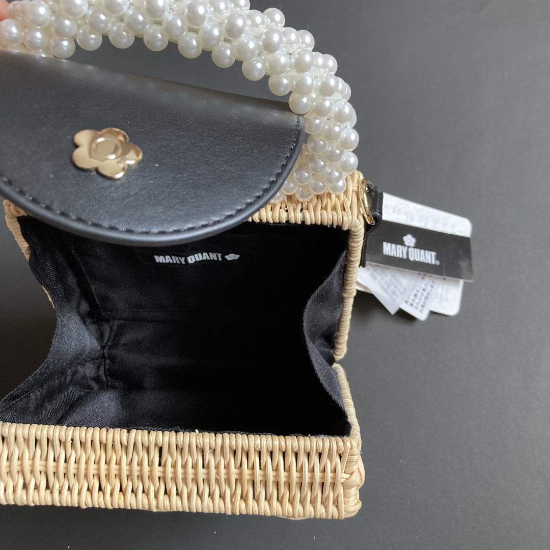 MARY QUANT - 【タグ付き新品】マリークワント カゴバッグ MARY QUANT - 【タグ付き新品】マリークワント カゴバッグ