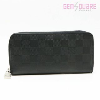 ルイヴィトン(LOUIS VUITTON)のルイヴィトン ダミエ アンフィニ ポルトフォイユ ヴァスコ オニキス 長財布 中古 N63300(長財布)
