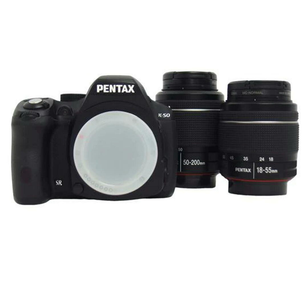 PENTAX ペンタックス/デジタル一眼レフ ダブルズームキット/K-50 PENTAX ペンタックス/デジタル一眼レフ ダブルズームキット/K-50