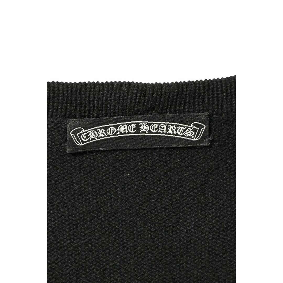 Chrome Hearts - クロムハーツ クロスパッチカシミアニット Chrome Hearts - クロムハーツ クロスパッチカシミアニット