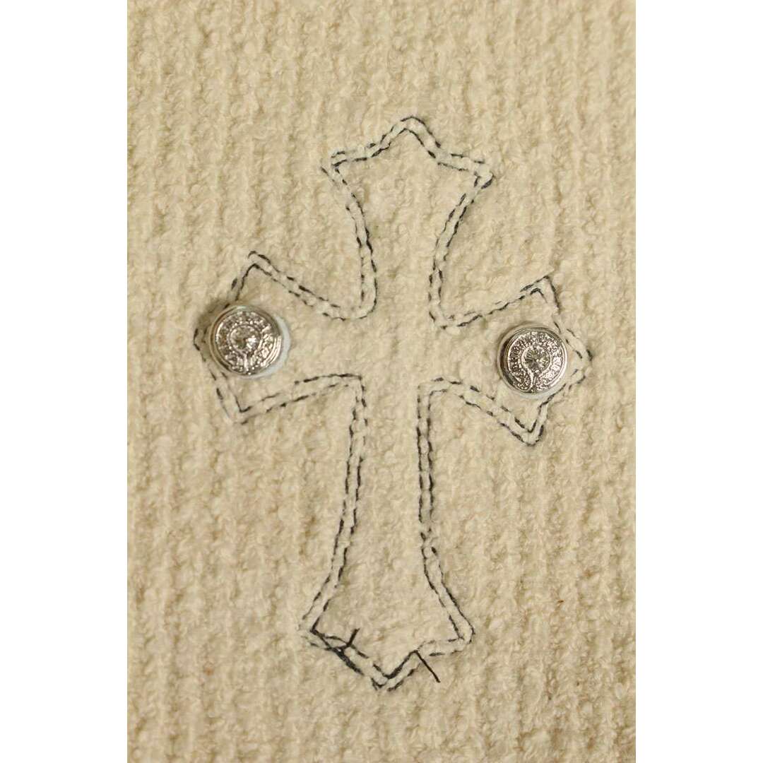 Chrome Hearts - クロムハーツ ハラコクロスパッチハイネック Chrome Hearts - クロムハーツ ハラコクロスパッチハイネック