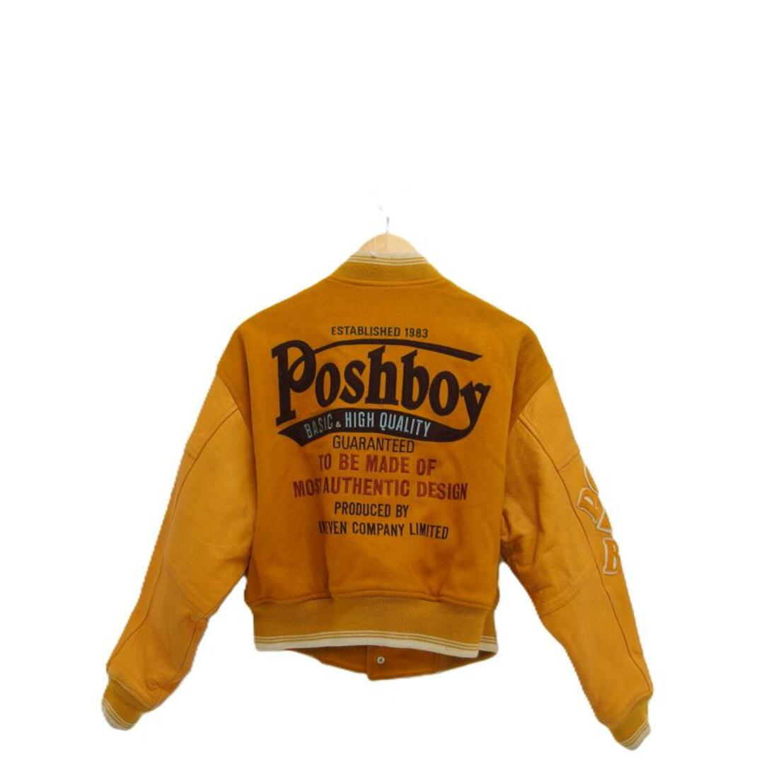 Poshboy ポッシュボーイ/スタジャン/袖革/82L00309/Bランク/04 Poshboy ポッシュボーイ/スタジャン/袖革/82L00309/Bランク/04