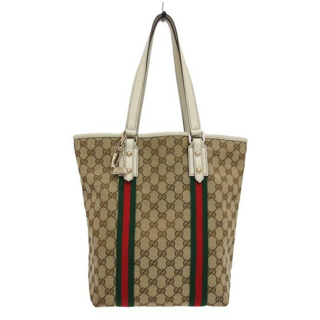 GUCCI - GUCCI グッチ/GGキャンバス シェリーライントートバッグ GUCCI - GUCCI グッチ/GGキャンバス シェリーライントートバッグ