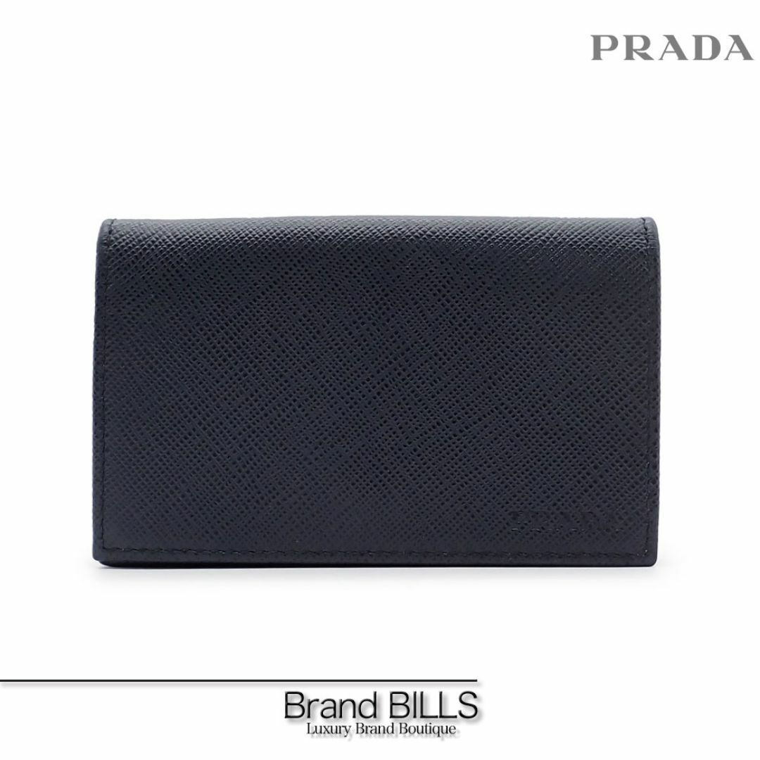 PRADA - 未使用品 プラダ サフィアーノ 名刺入れ カードケース PRADA - 未使用品 プラダ サフィアーノ 名刺入れ カードケース