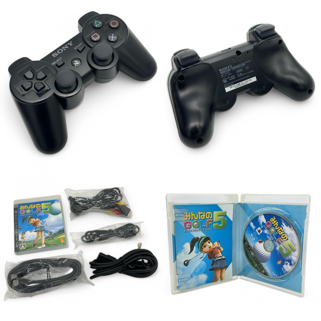 美品/完動品】 SONY PS3 本体 CECHA00 60GB みんGOL5