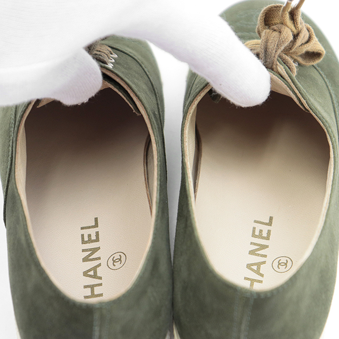 CHANEL - CHANEL シャネル スニーカー ヴィンテージ ヌバック CHANEL - CHANEL シャネル スニーカー ヴィンテージ ヌバック