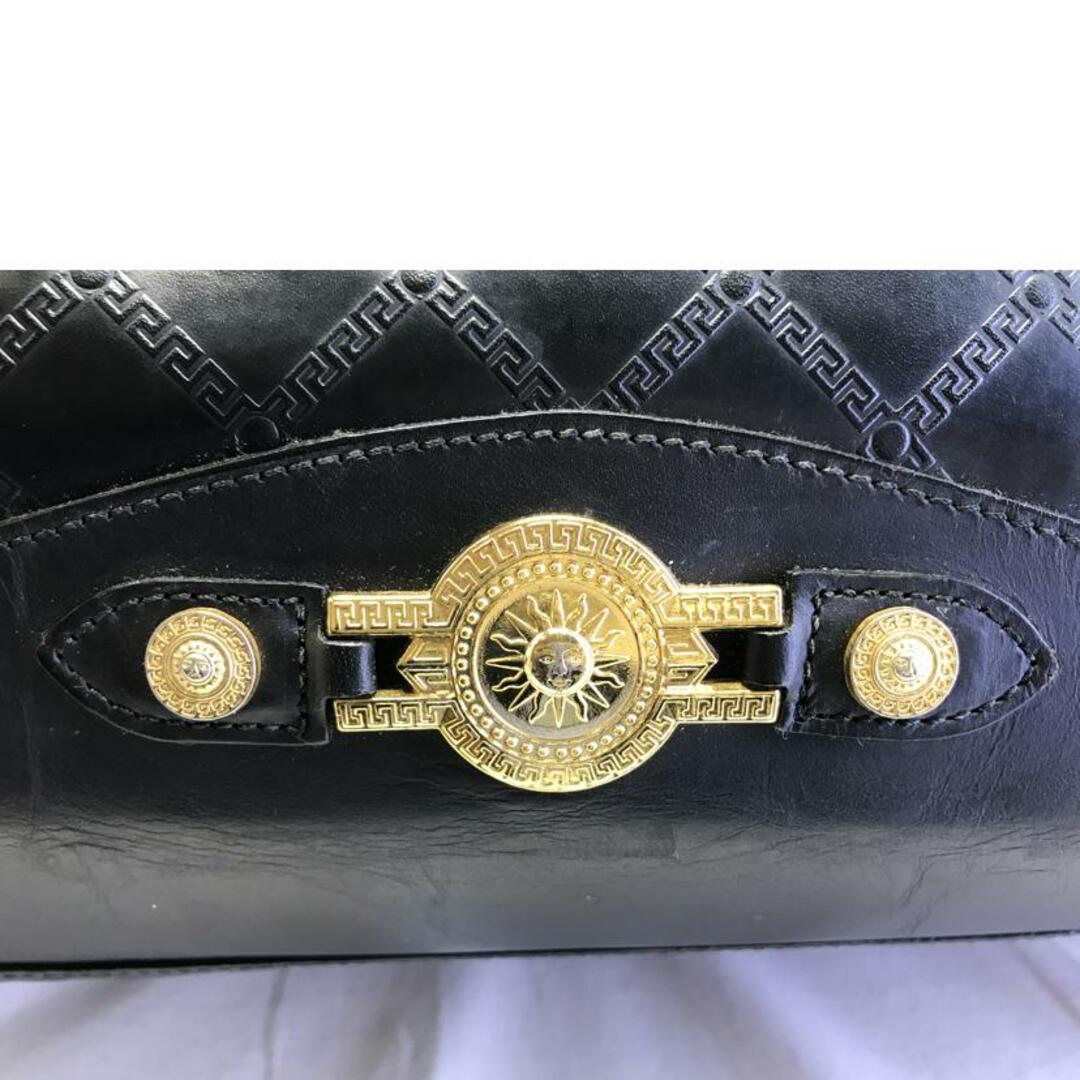 VERSACE ヴェルサーチ/レザーボストンバッグ/Bランク/51【中古 VERSACE ヴェルサーチ/レザーボストンバッグ/Bランク/51【中古