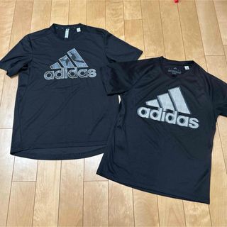 adidas - アディダス adidas 半袖 トップス メンズ Mサイズ 2点 adidas - アディダス adidas 半袖 トップス メンズ Mサイズ 2点